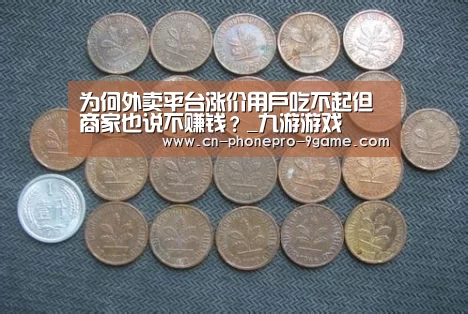 为何外卖平台涨价用户吃不起但商家也说不赚钱?_九游游戏(图3) 九游官网
